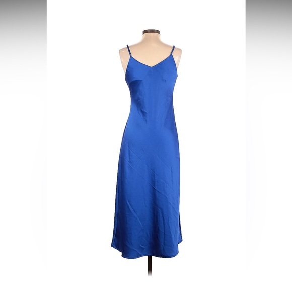 NWT Nicole Miller strap cocktail midi dress size XS - Picture 2 of 2